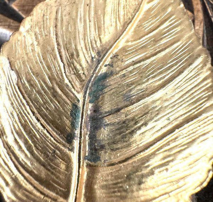 Vintage Leaf Brooch - Yatva