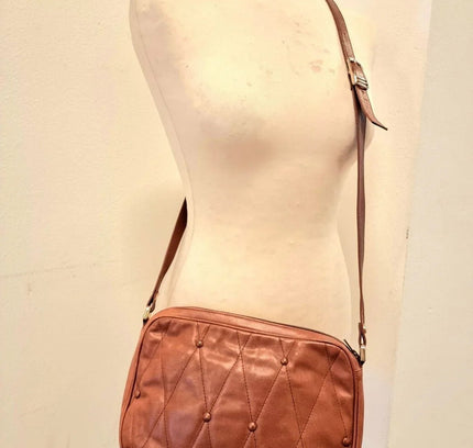 Vintage Leather 80s Shoulder Bag - Yatva