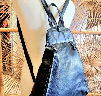 Vintage Leather Backpack - Yatva