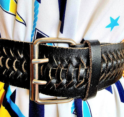 Vintage Leather Belt - Yatva