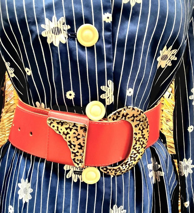 Vintage Leather Belt - Yatva
