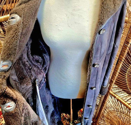 Vintage Leather Coat - Yatva