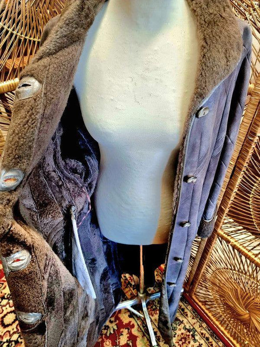 Vintage Leather Coat - Yatva