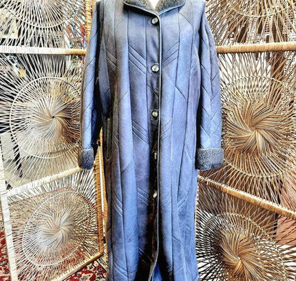Vintage Leather Coat - Yatva