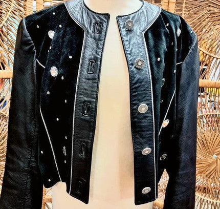 Vintage Leather Gianfranco Scussi Leather Jacket - Yatva