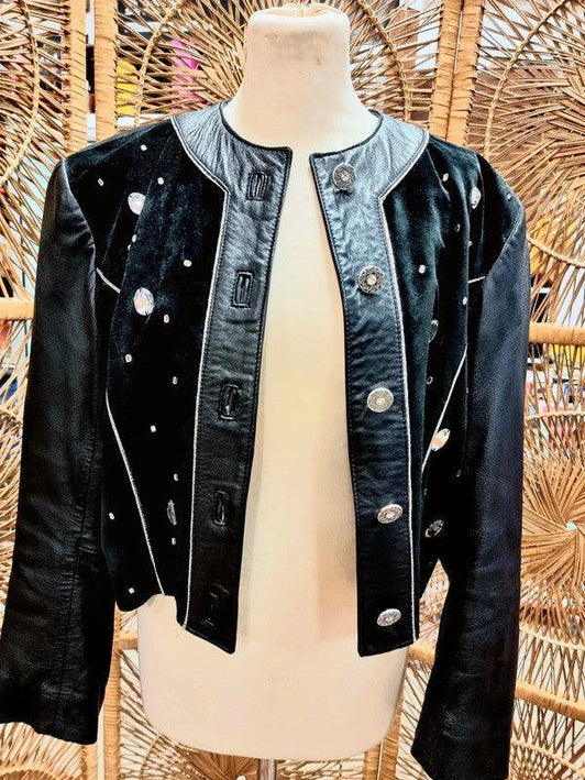 Vintage Leather Gianfranco Scussi Leather Jacket - Yatva