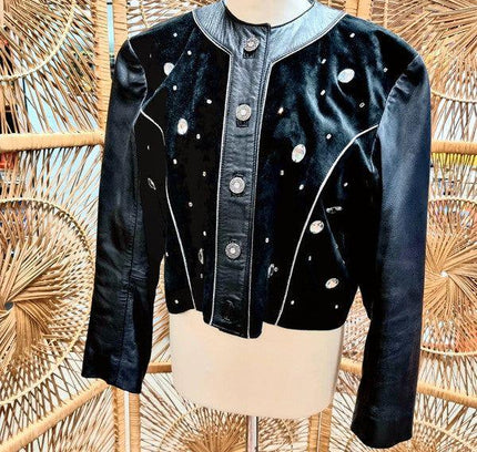 Vintage Leather Gianfranco Scussi Leather Jacket - Yatva