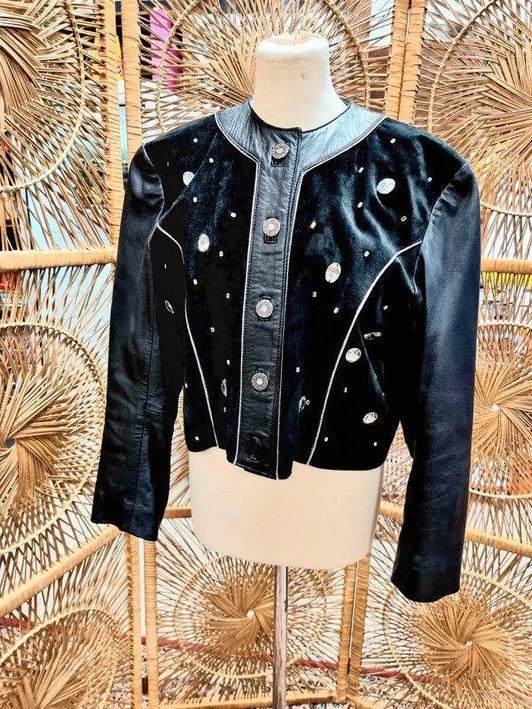 Vintage Leather Gianfranco Scussi Leather Jacket - Yatva