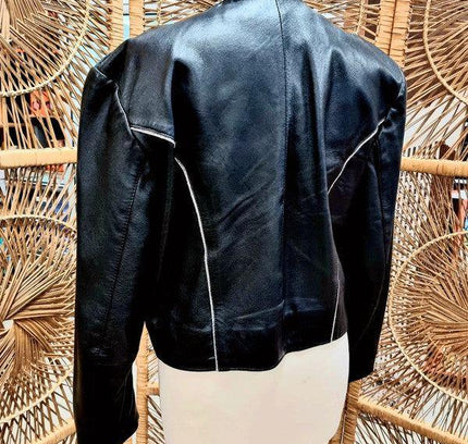 Vintage Leather Gianfranco Scussi Leather Jacket - Yatva