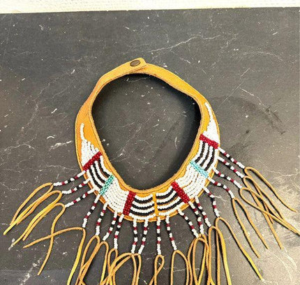 Vintage Leather Necklace - Yatva