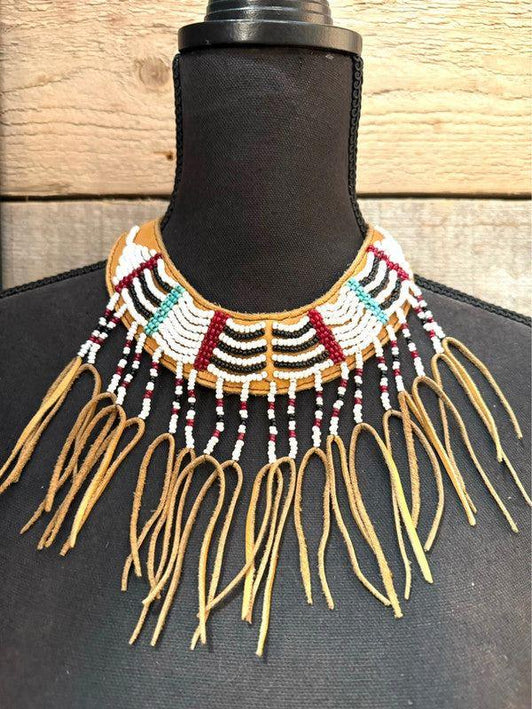 Vintage Leather Necklace - Yatva
