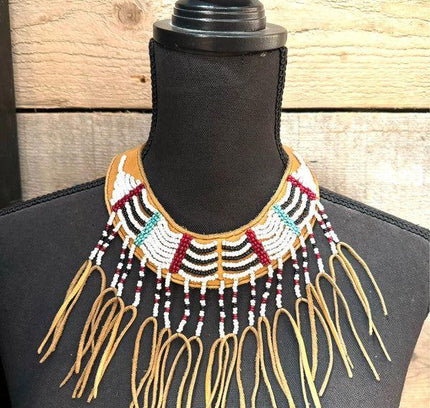 Vintage Leather Necklace - Yatva