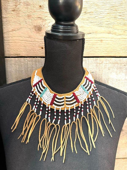 Vintage Leather Necklace - Yatva
