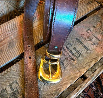 Vintage Leather Pino Belt - Yatva