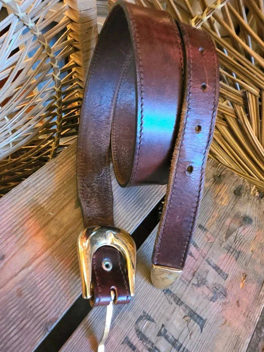 Vintage Leather Pino Belt - Yatva