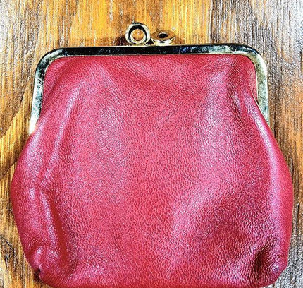 Vintage Leather Purse - Yatva