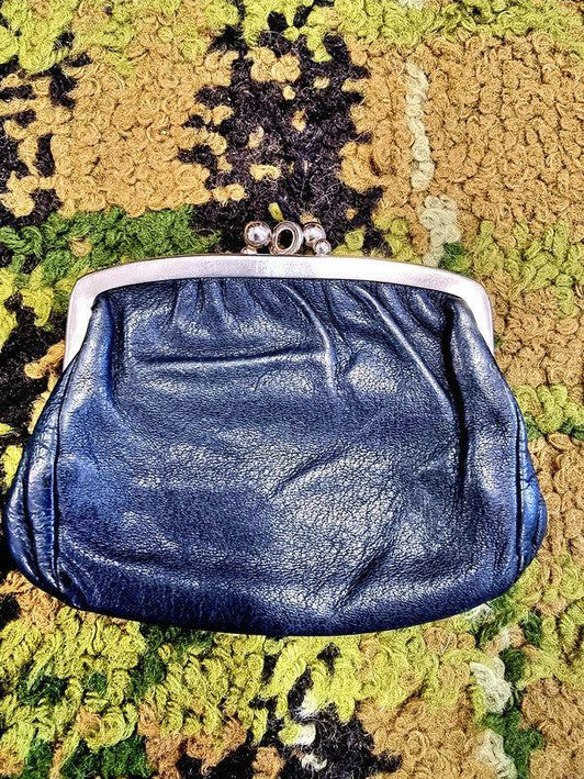 Vintage Leather Purse - Yatva