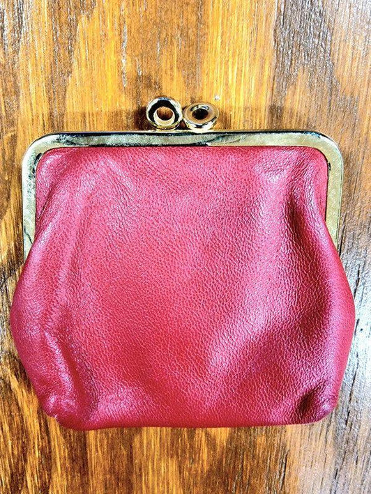 Vintage Leather Purse - Yatva