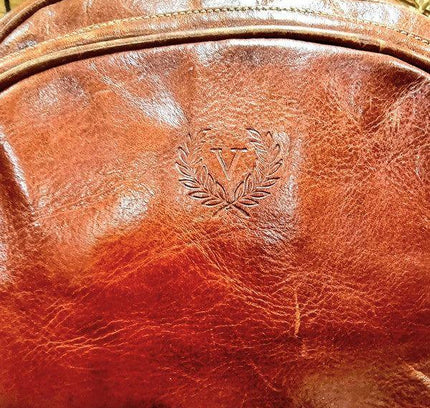 Vintage Leather Shoulder Bag - Yatva