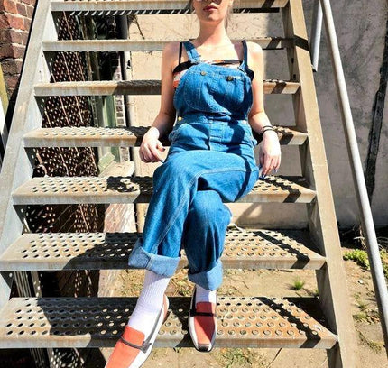 Vintage Lee Denim Dungarees - Yatva