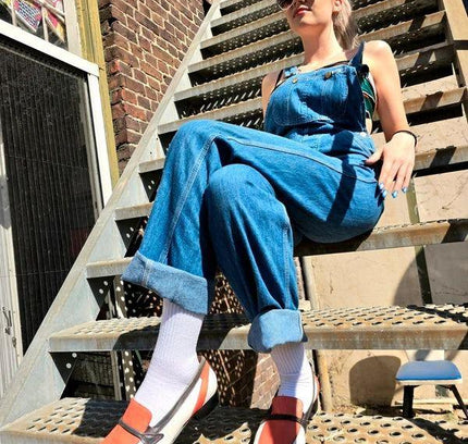 Vintage Lee Denim Dungarees - Yatva