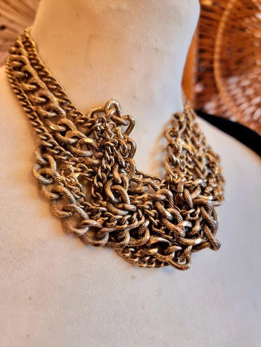 Vintage Link Chain Necklace - Yatva