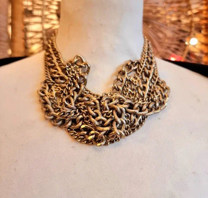Vintage Link Chain Necklace - Yatva