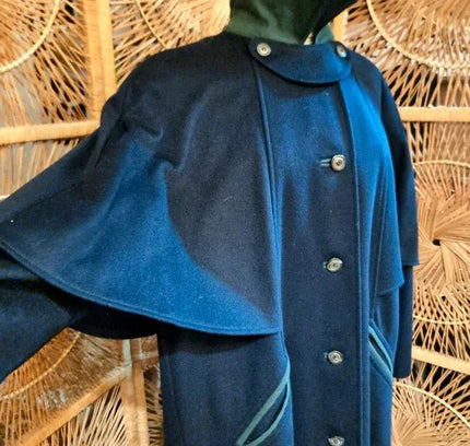 Vintage Lodenfrey Cape Coat - Yatva