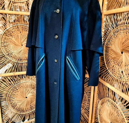 Vintage Lodenfrey Cape Coat - Yatva