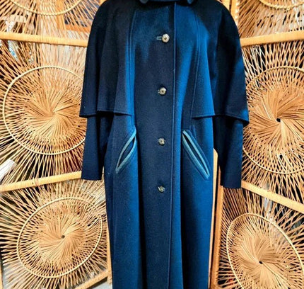 Vintage Lodenfrey Cape Coat - Yatva