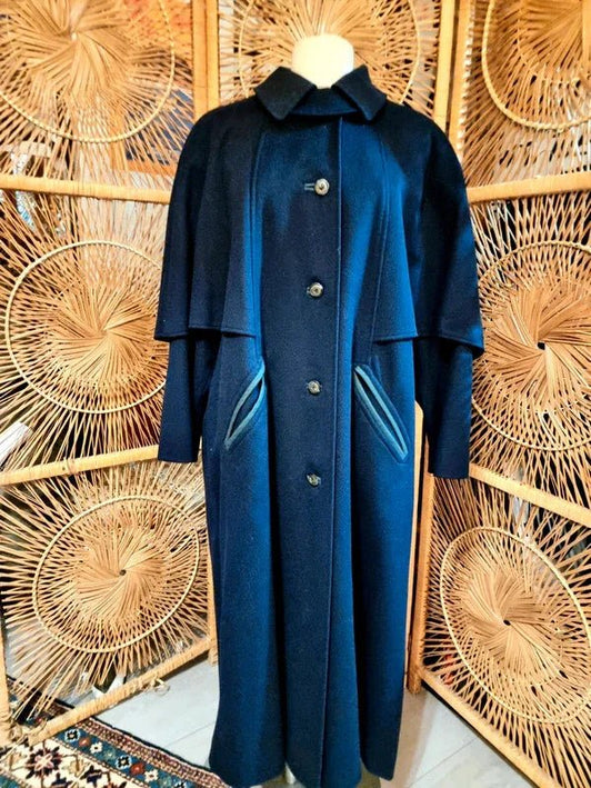 Vintage Lodenfrey Cape Coat - Yatva