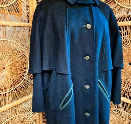 Vintage Lodenfrey Cape Coat - Yatva
