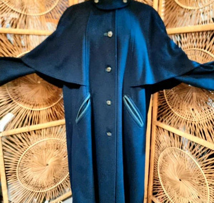 Vintage Lodenfrey Cape Coat - Yatva