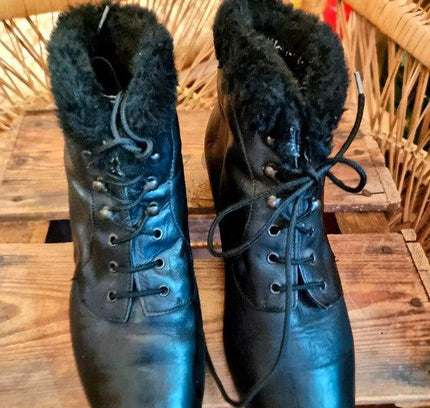 Vintage Luftpolster Ankle Boots - Yatva