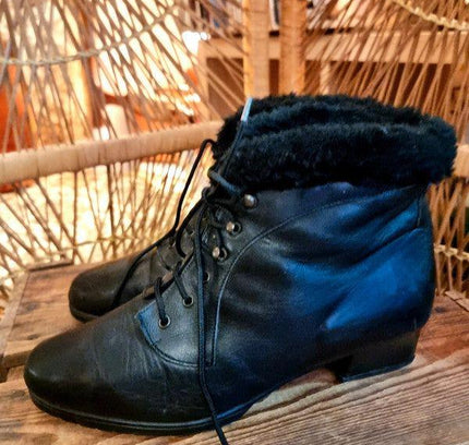 Vintage Luftpolster Ankle Boots - Yatva
