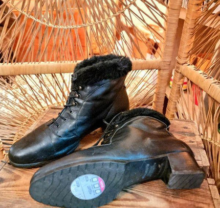 Vintage Luftpolster Ankle Boots - Yatva