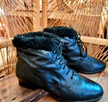 Vintage Luftpolster Ankle Boots - Yatva