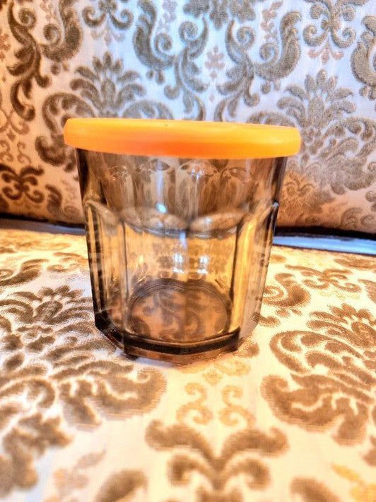 Vintage Luminarc France 500ml Jar With Cover - Yatva