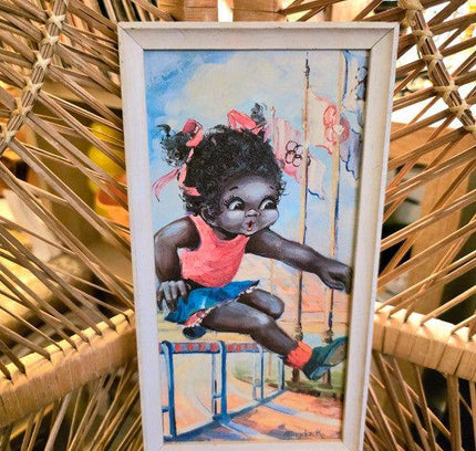Vintage Magda K Framed Print - Yatva