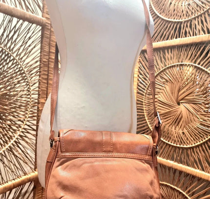 Vintage M.C Leather Shoulder Bag - Yatva