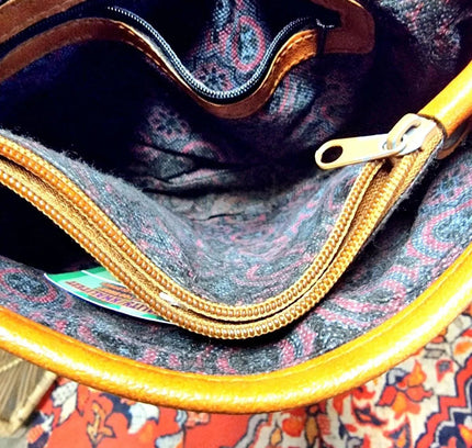 Vintage M.C Leather Shoulder Bag - Yatva