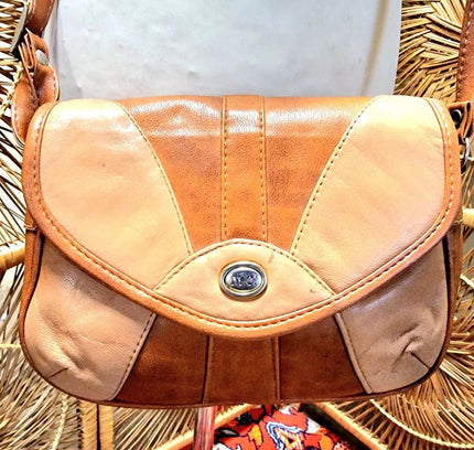 Vintage M.C Leather Shoulder Bag - Yatva
