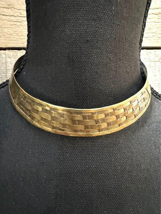 Vintage Metal Choker - Yatva
