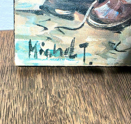 Vintage Michel Thomas Painting - Yatva