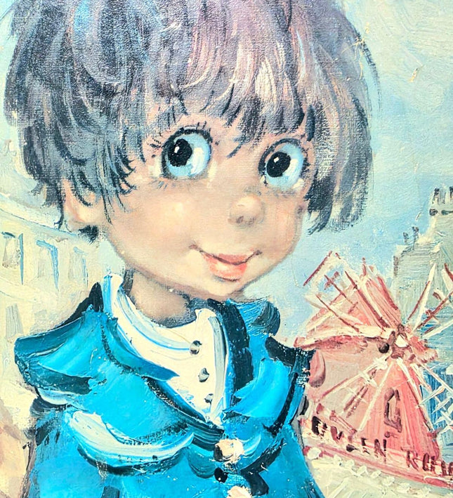 Vintage Michel Thomas Painting - Yatva