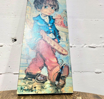Vintage Michel Thomas Painting - Yatva