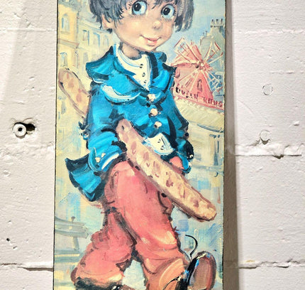 Vintage Michel Thomas Painting - Yatva