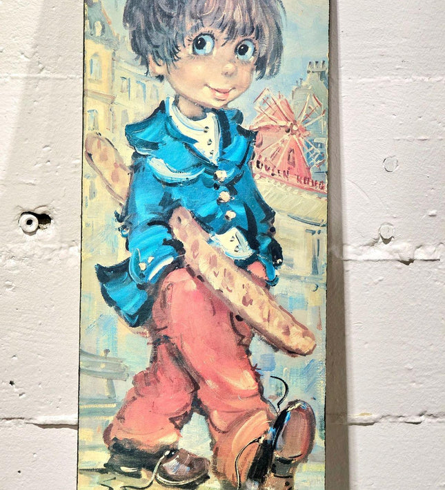 Vintage Michel Thomas Painting - Yatva
