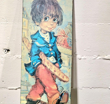 Vintage Michel Thomas Painting - Yatva