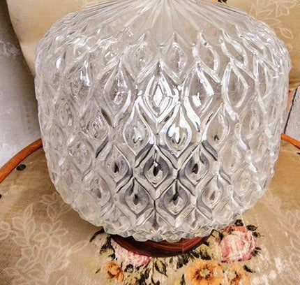 Vintage Mid Century Design Glass Ceiling Lamp - Yatva